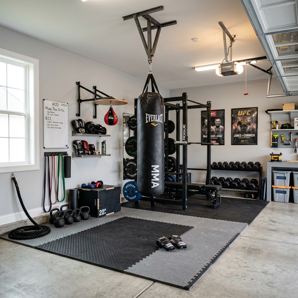MMA Home Gym Setup Guide: Training Solo at Home