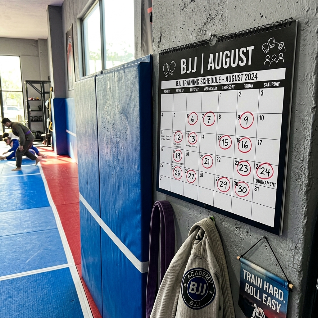 How Often Should You Train BJJ as a Busy Beginner?