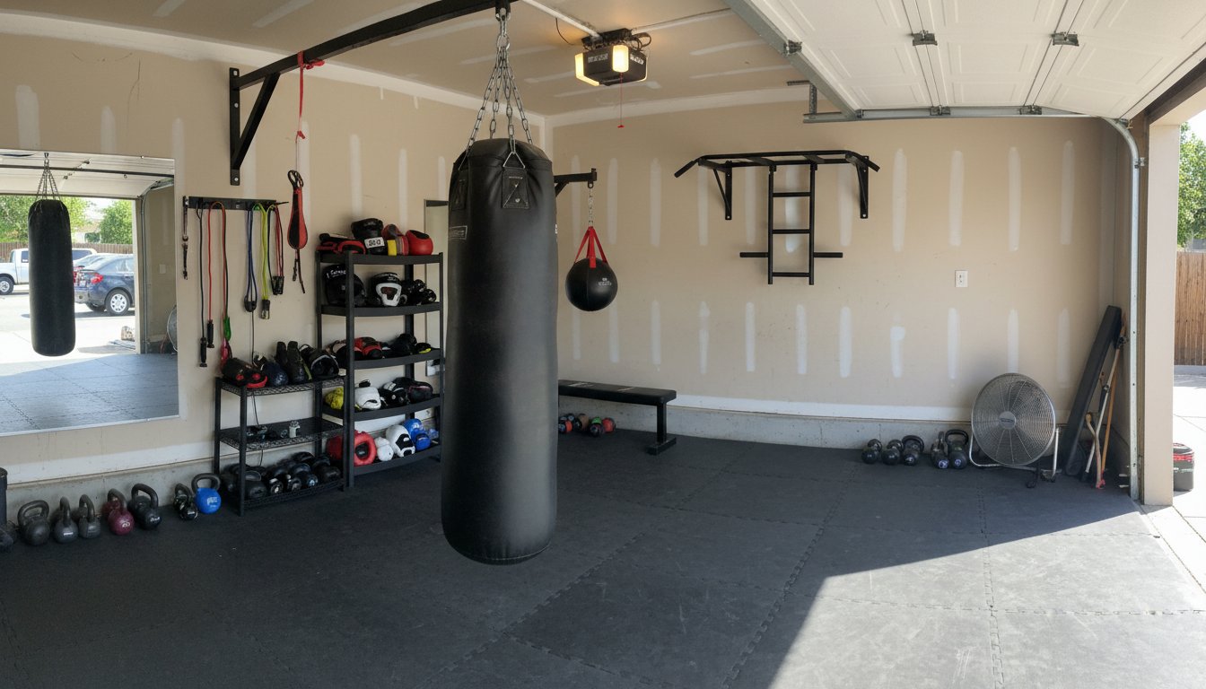 MMA Home Gym Setup on a Budget